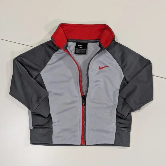 Nike Toddler 2 piece Track suite set - Jacket and Jogger - Grey - Picture 2 of 12